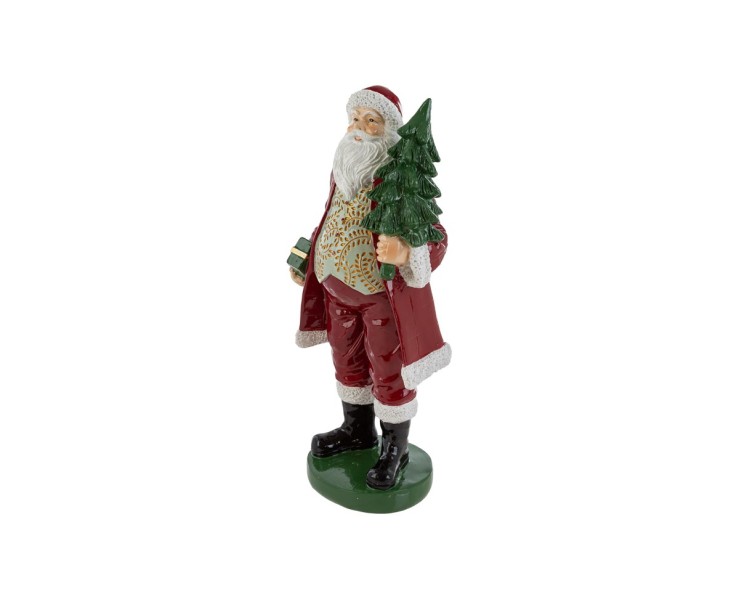 Statua decorativa Babbo Natale in resina 15x11x32,5 cm – Decorazione Natalizia Le Stelle su Bomboniere Dolci Emozioni