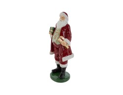 Statua natalizia Babbo Natale in resina 10x9x24 cm – Decorazione Natalizia Le Stelle su Bomboniere Dolci Emozioni