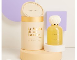 Bomboniera Matrimonio Claraluna Diffusore Grande Giallo con Tappo in Gesso