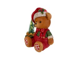 Orsetto natalizio con luci LED decorazione luminosa in resina – Decorazione Natalizia Le Stelle su Bomboniere Dolci Emozioni