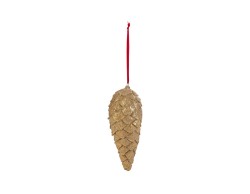 Appendino pigna oro in resina – Decorazione Natalizia Le Stelle su Bomboniere Dolci Emozioni
