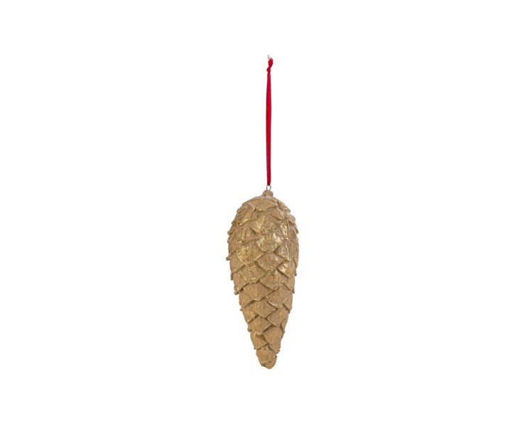 Appendino pigna oro in resina – Decorazione Natalizia Le Stelle su Bomboniere Dolci Emozioni
