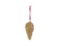Appendino pigna oro in resina media – Decorazione Natalizia Le Stelle su Bomboniere Dolci Emozioni
