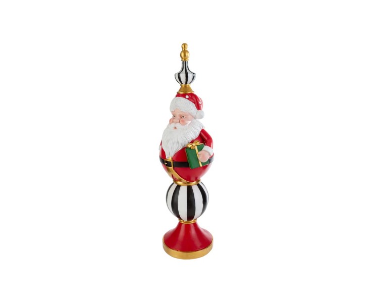 Babbo Natale in resina con luci LED statuina decorativa da terra 57 cm – Decorazione Natalizia Le Stelle su Bomboniere Dolci Emozioni