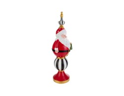 Babbo Natale in resina con luci LED statuina decorativa da terra 57 cm – Decorazione Natalizia Le Stelle su Bomboniere Dolci Emozioni