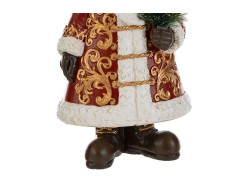 Babbo Natale in resina elegante con alberello h. 23 cm– Decorazione Natalizia Le Stelle su Bomboniere Dolci Emozioni
