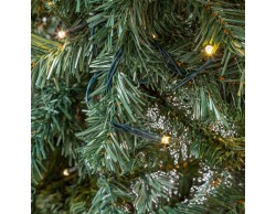 Albero di Natale artificiale con 280 luci LED integrate 848 rami h. 210 cm da interno – Decorazione Natalizia Le Stel su Bomboniere Dolci Emozioni