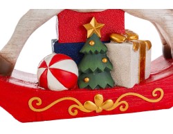 Base per albero di Natale cavalluccio a dondolo in resina pesante 8,5 kg 73x20xh. 61 cm – Decorazione Natalizia Le Stelle su Bomboniere Dolci Emozioni