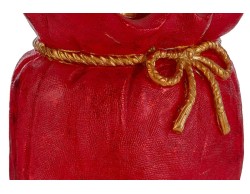 Base per albero di Natale a forma di sacco in resina rosso e oro – Decorazione Natalizia Le Stelle su Bomboniere Dolci Emozioni