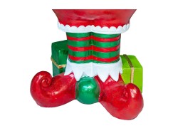 Base per albero di Natale a forma di gambe di elfo in resina rosso e verde – Decorazione Natalizia Le Stelle su Bomboniere Dolci Emozioni
