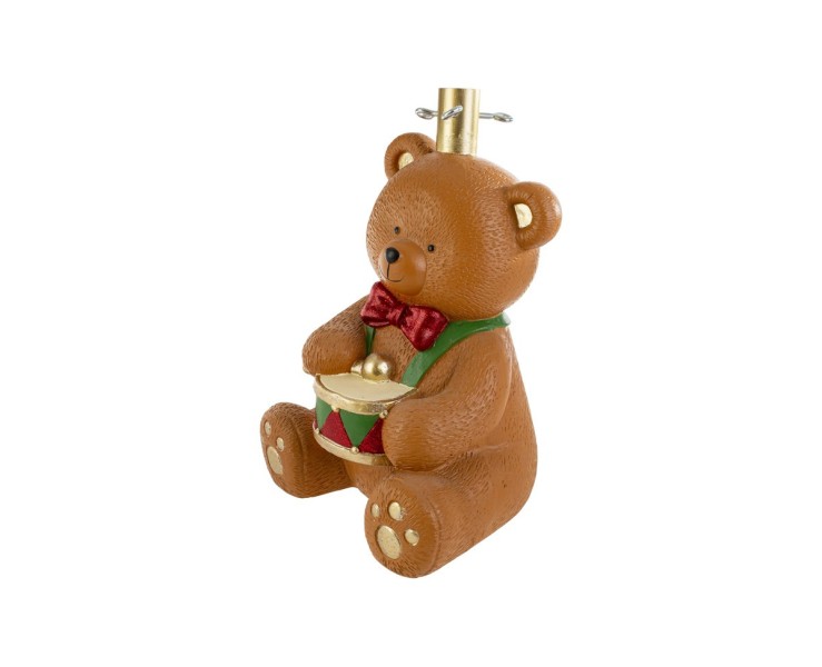 Base per albero di Natale con orsetto e tamburo in resina – Decorazione Natalizia Le Stelle su Bomboniere Dolci Emozioni