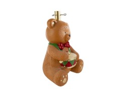 Base per albero di Natale con orsetto e tamburo in resina – Decorazione Natalizia Le Stelle su Bomboniere Dolci Emozioni