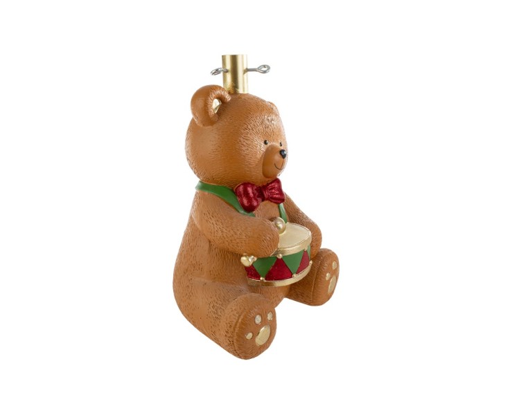 Base per albero di Natale con orsetto e tamburo in resina – Decorazione Natalizia Le Stelle su Bomboniere Dolci Emozioni
