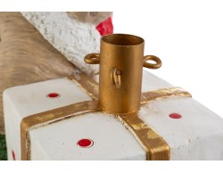 Base per albero di Natale con orsetto e pacchi regalo in resina – Decorazione Natalizia Le Stelle su Bomboniere Dolci Emozioni