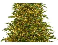 Albero di Natale artificiale Cortina Full PE 180 cm con 2150 luci LED – Decorazione Natalizia Le Stelle su Bomboniere Dolci Emozioni