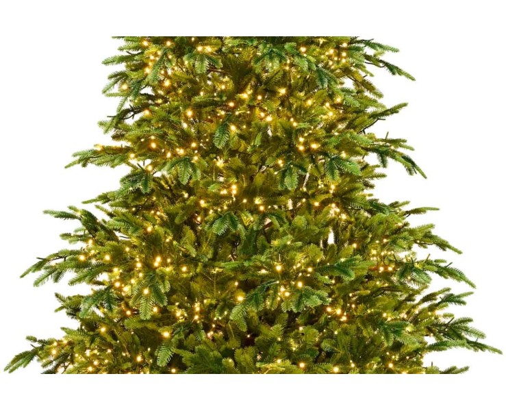 Albero di Natale artificiale Cortina Full PE 180 cm con 2150 luci LED – Decorazione Natalizia Le Stelle su Bomboniere Dolci Emozioni