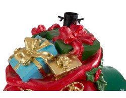 Base per albero di Natale a forma di trenino in resina colorata – Decorazione Natalizia Le Stelle su Bomboniere Dolci Emozioni
