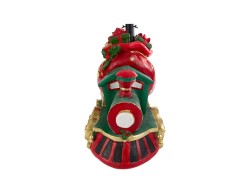 Base per albero di Natale a forma di trenino in resina colorata – Decorazione Natalizia Le Stelle su Bomboniere Dolci Emozioni