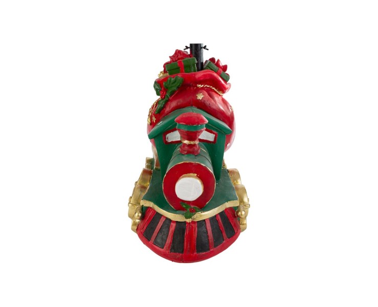 Base per albero di Natale a forma di trenino in resina colorata – Decorazione Natalizia Le Stelle su Bomboniere Dolci Emozioni