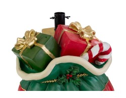 Base per albero di Natale a forma di sacco dei doni in resina 38x42x47 cm – Decorazione Natalizia Le Stelle su Bomboniere Dolci Emozioni