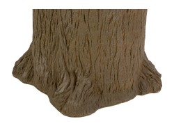 Base per albero di Natale a forma di tronco in resina effetto legno 36x53 cm – Decorazione Natalizia Le Stelle su Bomboniere Dolci Emozioni