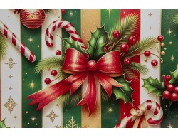Vassoio natalizio quadrato piatto in melamina Fiocco Rosso 40x40 cm – Decorazione Natalizia Le Stelle su Bomboniere Dolci Emozioni