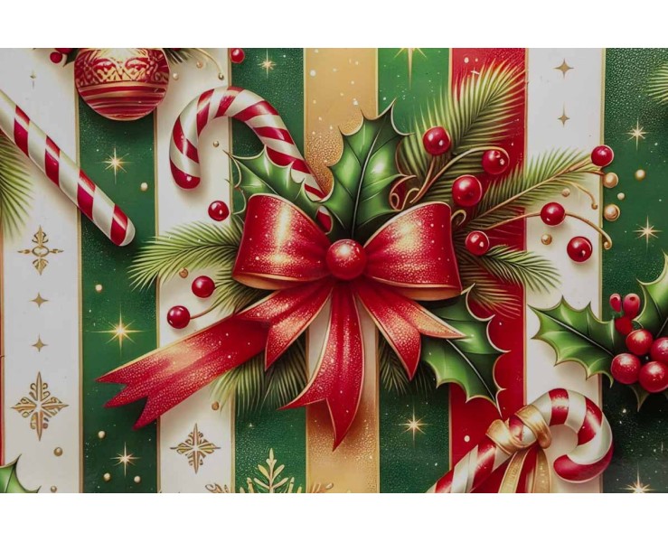 Vassoio natalizio quadrato piatto in melamina Fiocco Rosso 40x40 cm – Decorazione Natalizia Le Stelle su Bomboniere Dolci Emozioni