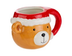 Vasetto contenitore orsetto in ceramica 15x11xh.10 cm – Decorazione Natalizia Le Stelle su Bomboniere Dolci Emozioni