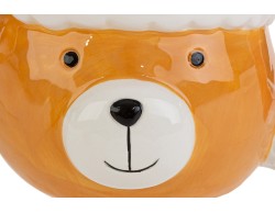 Vasetto contenitore orsetto in ceramica 15x11xh.10 cm – Decorazione Natalizia Le Stelle su Bomboniere Dolci Emozioni