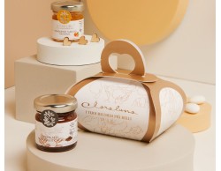 Bomboniera Claraluna con Marmellata di Mandarino e Crema alla Nocciola