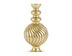 Candela Natalizia Sagomata Oro h 24,5 cm in Cera – Decorazione Natalizia Le Stelle su Bomboniere Dolci Emozioni