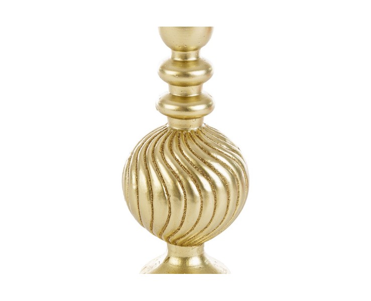 Candela Natalizia Sagomata Oro h 24,5 cm in Cera – Decorazione Natalizia Le Stelle su Bomboniere Dolci Emozioni