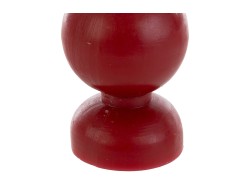 Candela Natalizia Sagomata Sfera e Cilindro Rossa – Decorazione Natalizia Le Stelle su Bomboniere Dolci Emozioni