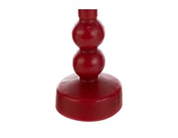 Candela Natalizia Sagomata Rossa h 25 cm – Decorazione Natalizia Le Stelle su Bomboniere Dolci Emozioni