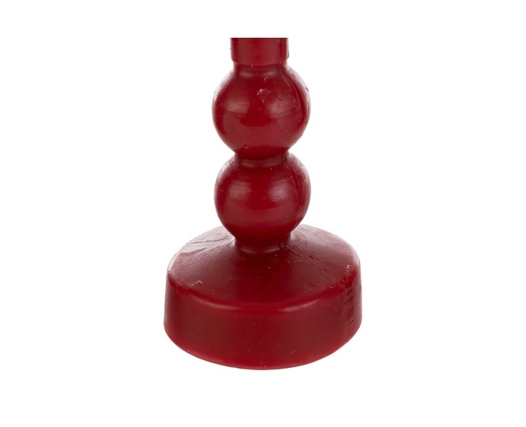 Candela Natalizia Sagomata Rossa h 25 cm – Decorazione Natalizia Le Stelle su Bomboniere Dolci Emozioni
