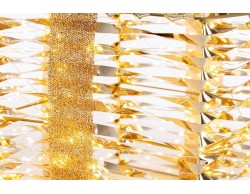 Set 2 Pacchi Regalo Luminosi Gold Shiny LED – Decorazione Natalizia Le Stelle su Bomboniere Dolci Emozioni