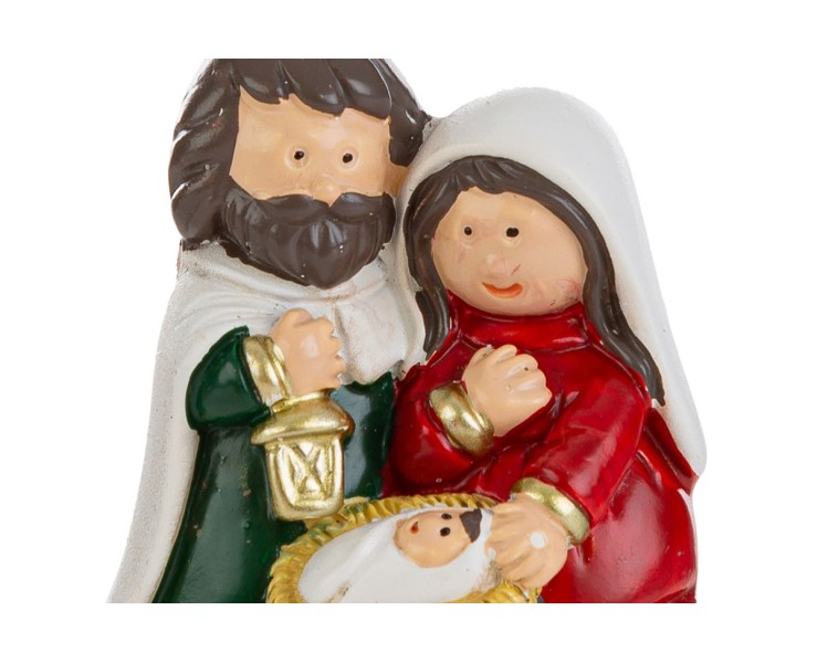 Calamita Sacra Famiglia in Resina 4x5 cm – Decorazione Natalizia Le Stelle su Bomboniere Dolci Emozioni