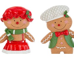 Biscotto di Zenzero Natalizio in Resina 9,5x5,5x16 cm – Decorazione Natalizia Le Stelle su Bomboniere Dolci Emozioni