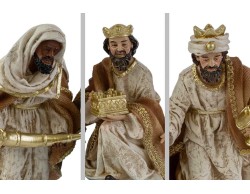 Set 8 pezzi Natività Completa con Re Magi, Bue e Asinello – Decorazione Natalizia Le Stelle su Bomboniere Dolci Emozioni