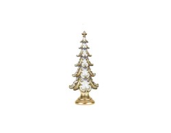 Albero bianco Decorativo in Resina 13 x 30,5