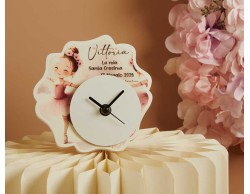 Bomboniera Claraluna 2026 Orologio Ballerina Bambina Personalizzabile