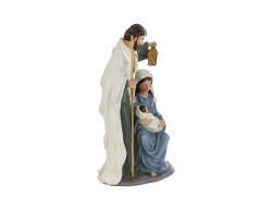 Sacra Famiglia in Resina 19x12x34 cm – Decorazione Natalizia Le Stelle su Bomboniere Dolci Emozioni