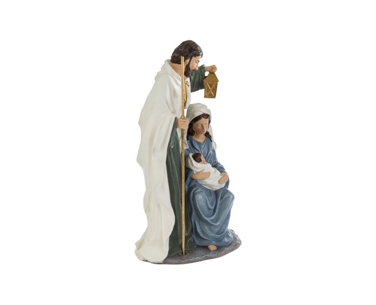 Sacra Famiglia in Resina 19x12x34 cm – Decorazione Natalizia Le Stelle su Bomboniere Dolci Emozioni