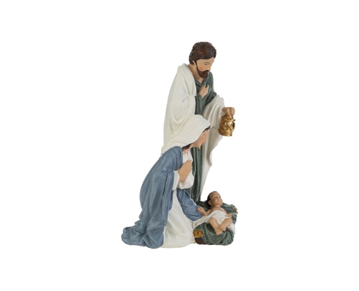 Sacra Famiglia in Resina 10,5x11x20 cm – Decorazione Natalizia Le Stelle su Bomboniere Dolci Emozioni