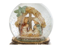 Ampolla Sfera di Neve Sacra Famiglia 7x9 cm – Decorazione Natalizia Le Stelle su Bomboniere Dolci Emozioni
