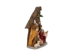 Natività in Resina con Capanna e Lanterna 11,5x8x21 cm – Decorazione Natalizia Le Stelle su Bomboniere Dolci Emozioni