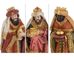 Set Presepe 8 Pezzi Natività Tradizionale in Resina h 20 cm – Decorazione Natalizia Le Stelle su Bomboniere Dolci Emozioni
