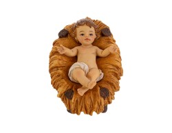 Set Presepe 8 Pezzi Natività Tradizionale in Resina h 25,5 cm – Decorazione Natalizia Le Stelle su Bomboniere Dolci Emozioni