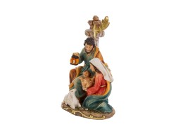 Scultura Natività Monoblocco in Resina con Stella Cometa 15x10x23 cm – Decorazione Natalizia Le Stelle su Bomboniere Dolci Emozioni