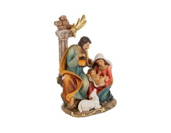 Scultura Natività Monoblocco in Resina con Stella Cometa 15x10x23 cm – Decorazione Natalizia Le Stelle su Bomboniere Dolci Emozioni